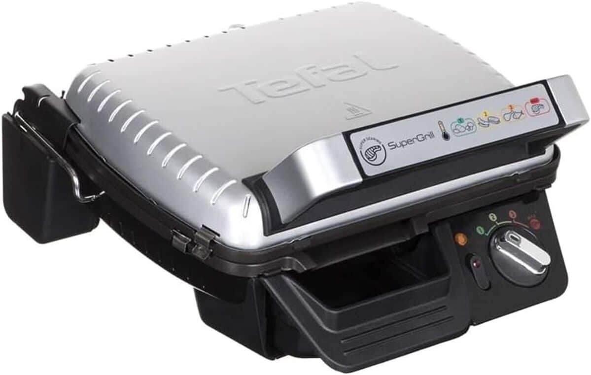 TEFAL SUPERGRILL ,ON/OFF,4 POSITION THERMOSTAT